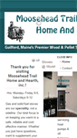 Mobile Screenshot of mooseheadtrailhomeandhearth.com